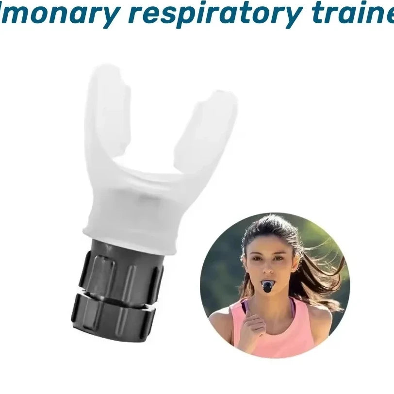 Breathing Exercise For Lungs Portable Breath Fitness Exerciser Device Endurance Workout Device With Adjustable Resistances